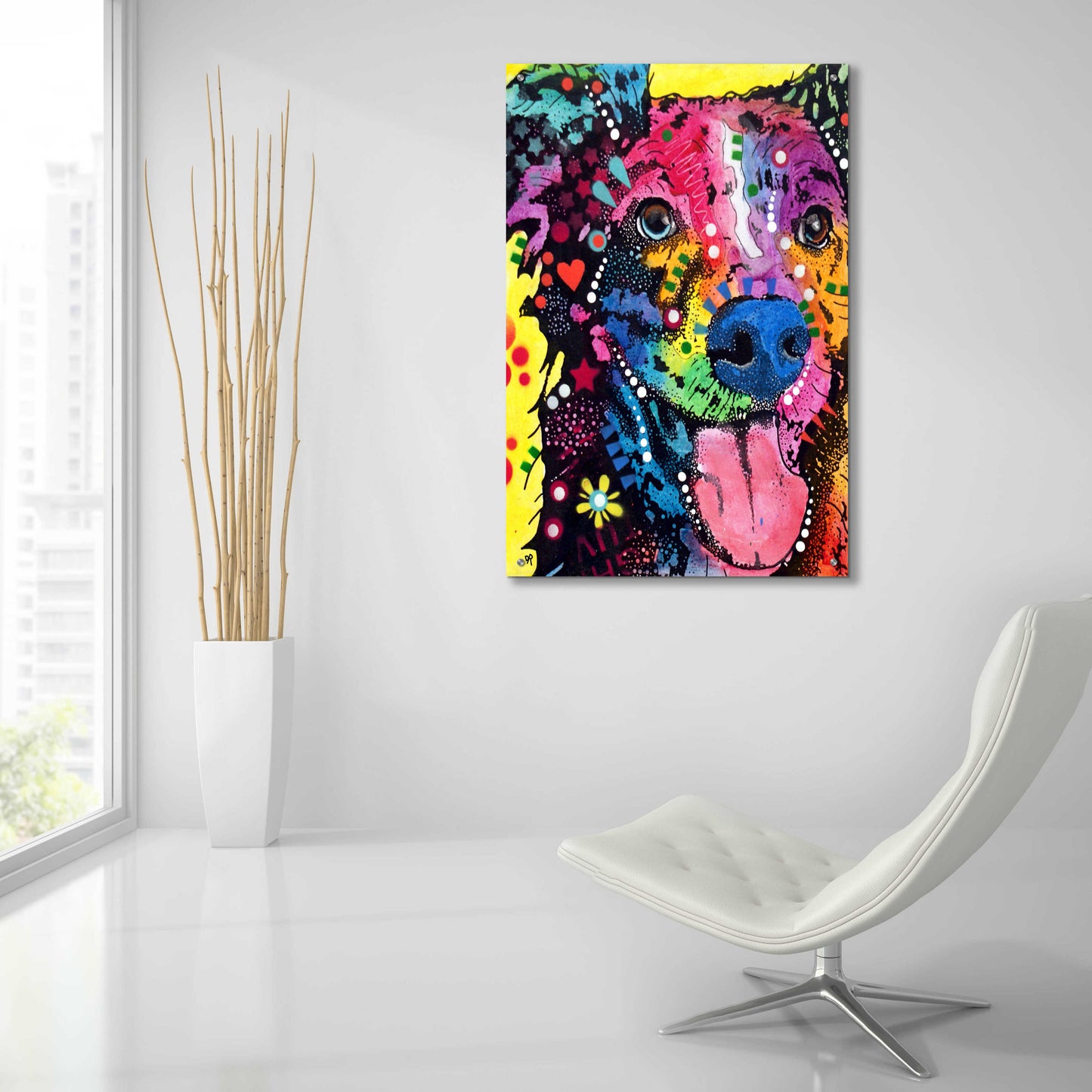 Epic Art 'Aussome' by Dean Russo, Acrylic Glass Wall Art,24x36