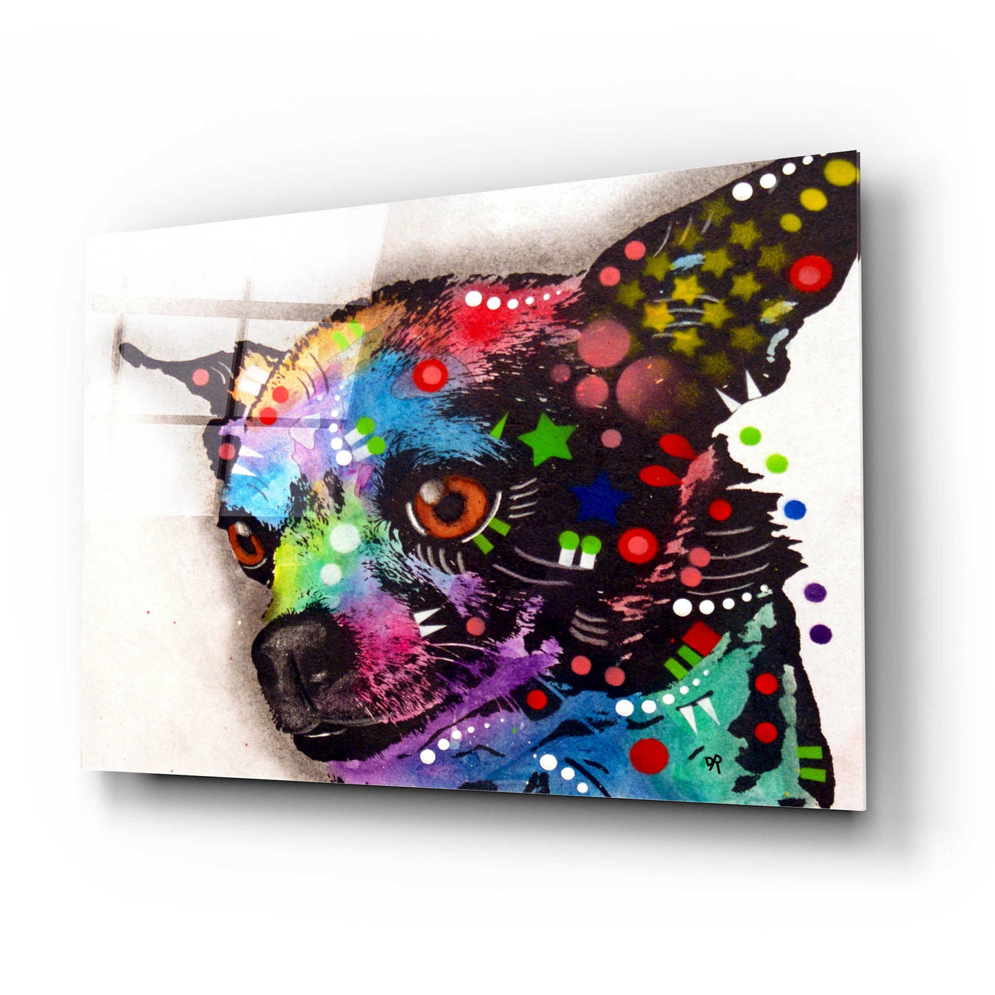 Epic Art 'CHICHI' by Dean Russo, Acrylic Glass Wall Art,24x16