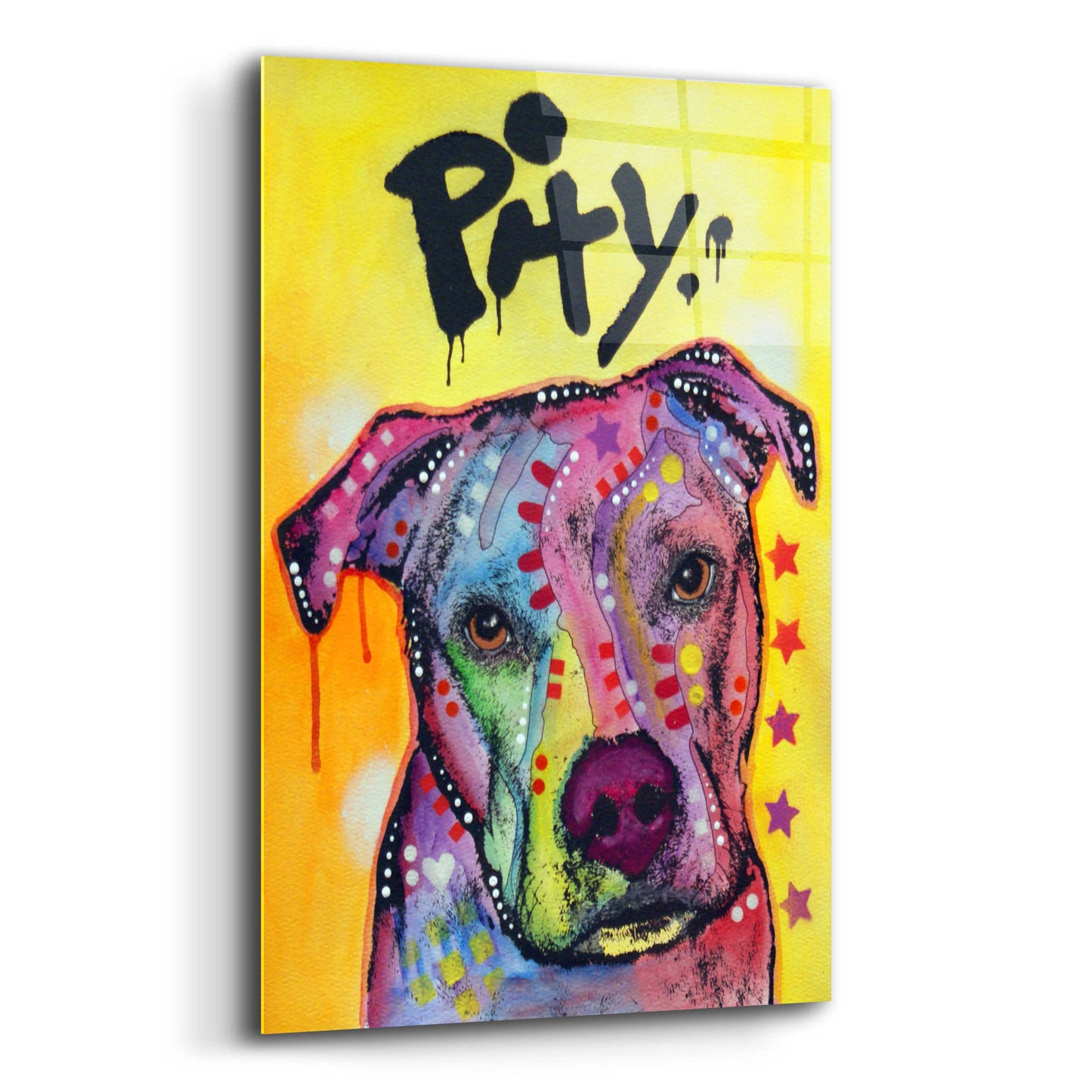 Epic Art 'Pity II' by Dean Russo, Acrylic Glass Wall Art,12x16