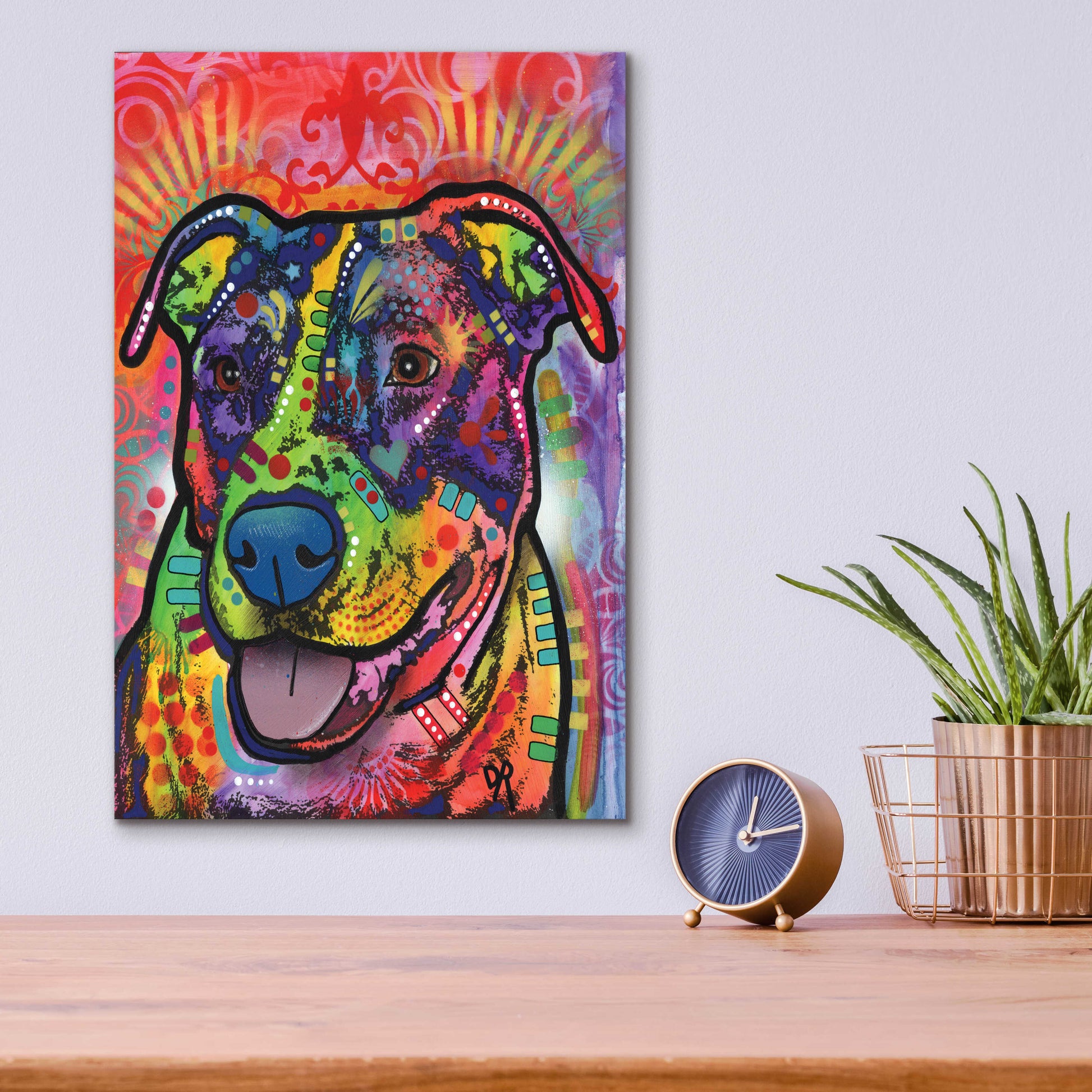 Epic Art 'Dixie' by Dean Russo, Acrylic Glass Wall Art,12x16