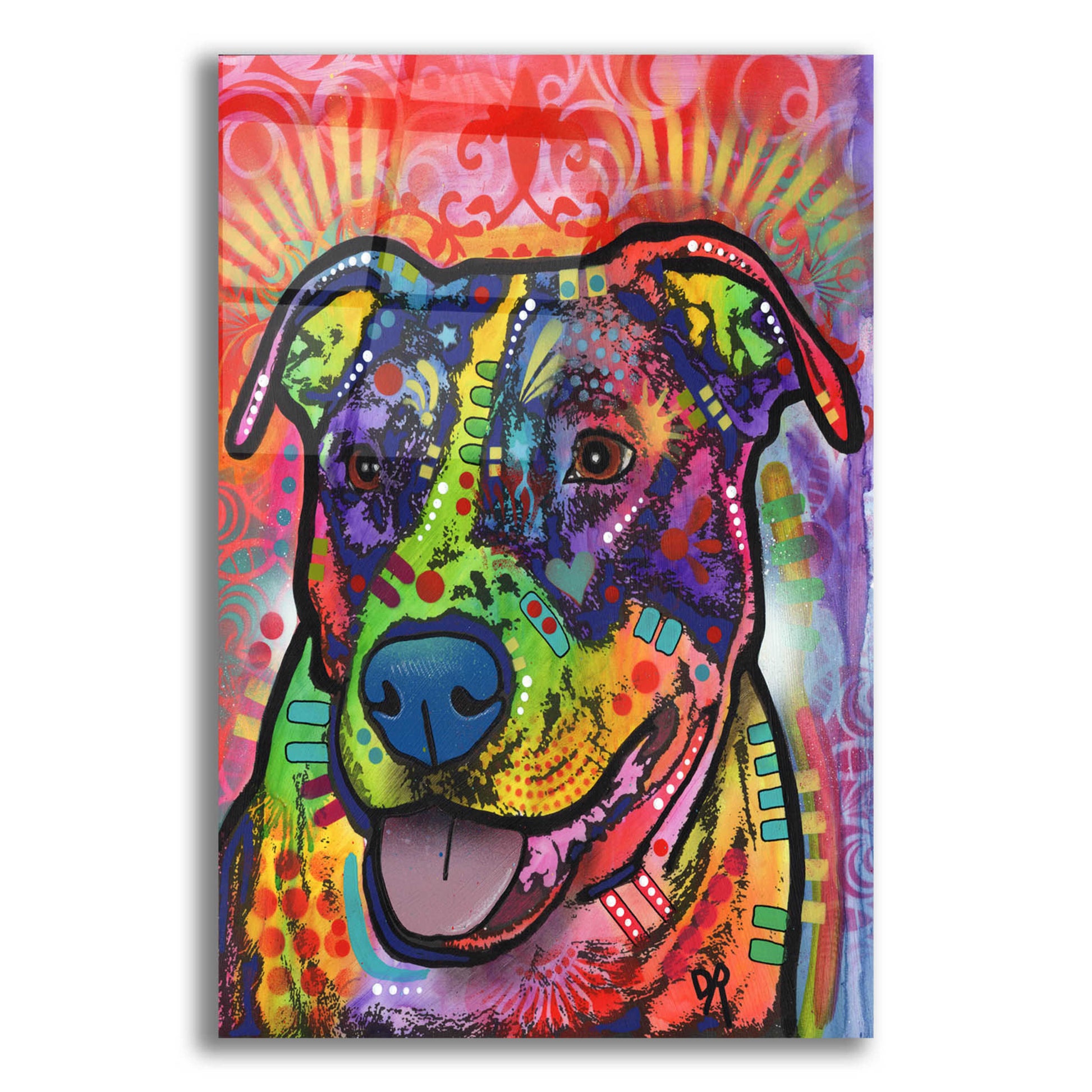 Epic Art 'Dixie' by Dean Russo, Acrylic Glass Wall Art,12x16