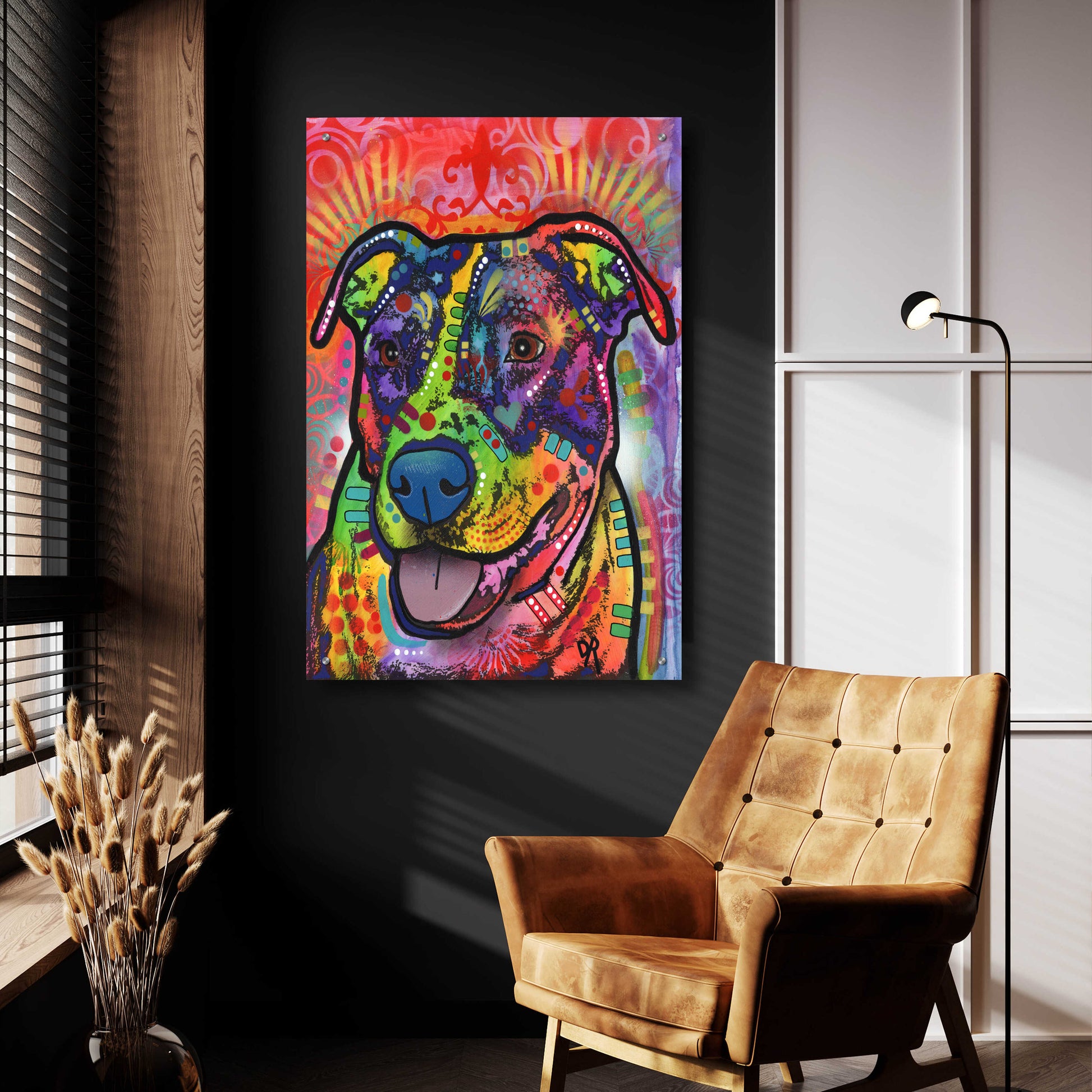 Epic Art 'Dixie' by Dean Russo, Acrylic Glass Wall Art,24x36