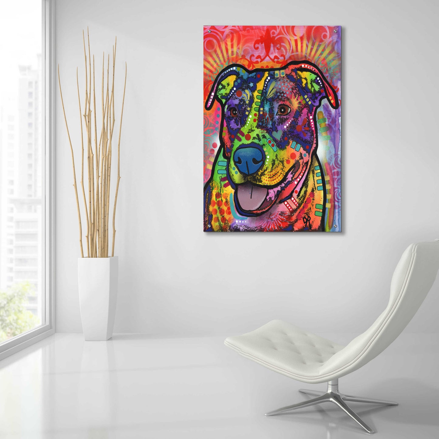 Epic Art 'Dixie' by Dean Russo, Acrylic Glass Wall Art,24x36