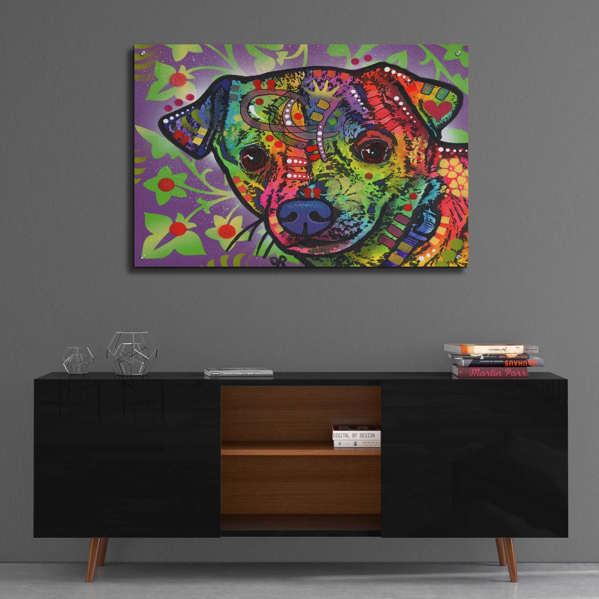 Epic Art 'Farley' by Dean Russo, Acrylic Glass Wall Art,36x24