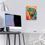 Epic Art 'Rusty' by Dean Russo, Acrylic Glass Wall Art,12x16