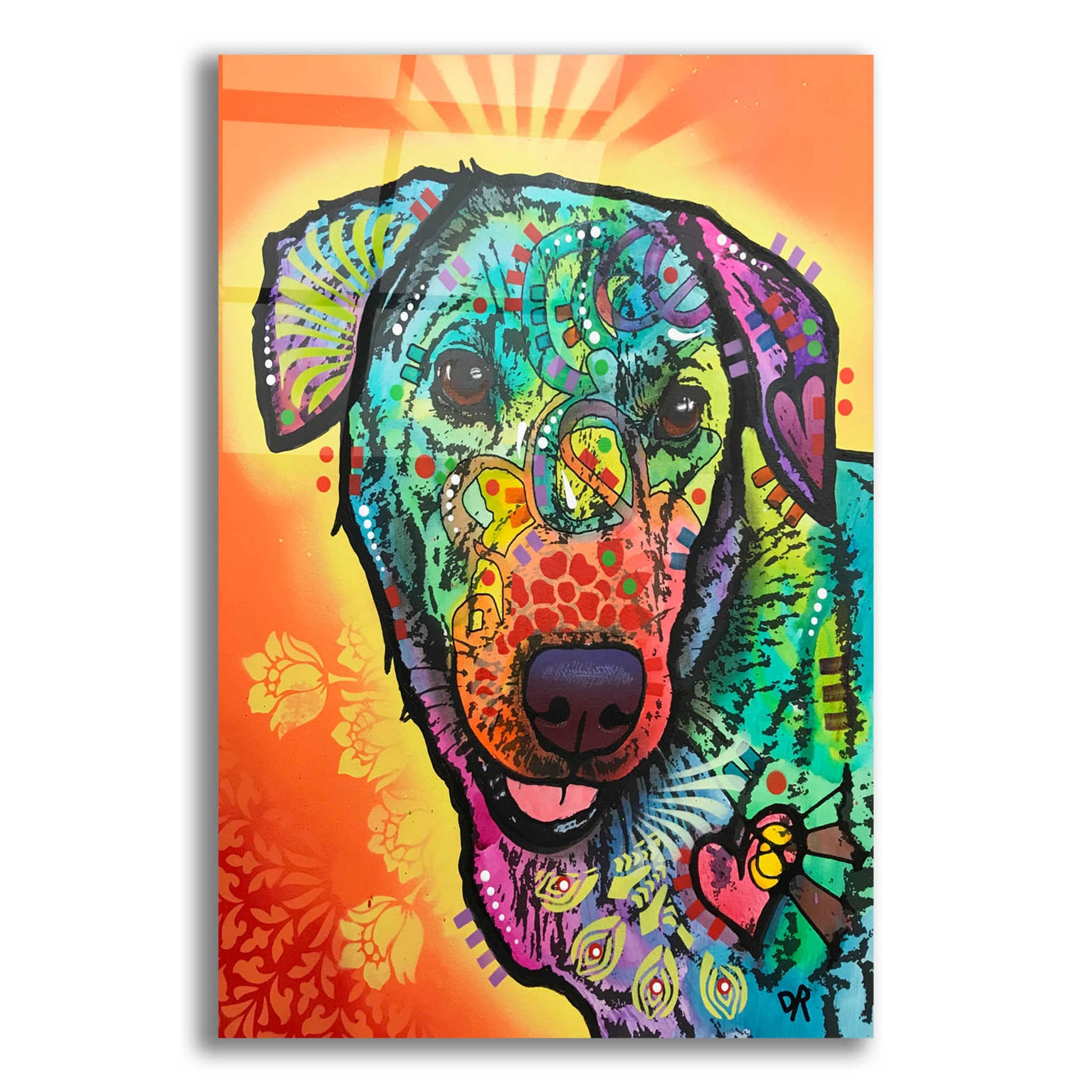 Epic Art 'Rusty' by Dean Russo, Acrylic Glass Wall Art,12x16