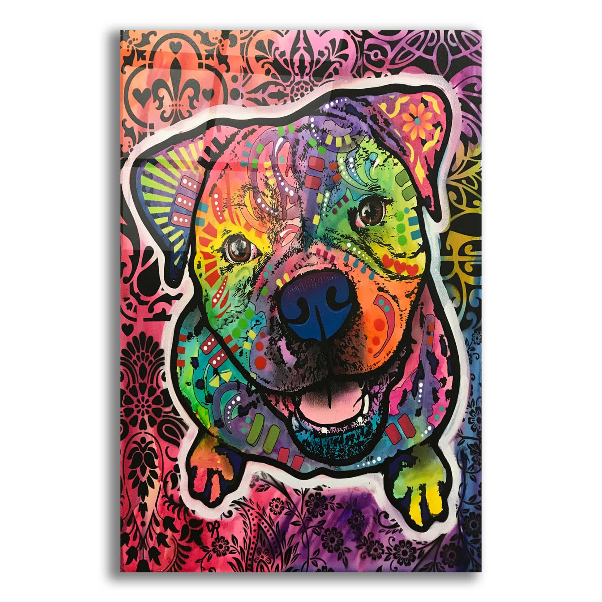 Epic Art 'Pete' by Dean Russo, Acrylic Glass Wall Art,12x16