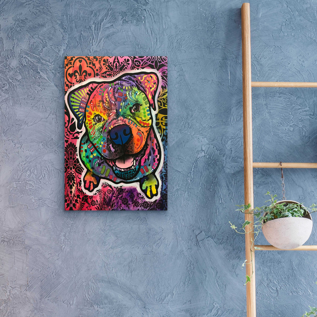 Epic Art 'Pete' by Dean Russo, Acrylic Glass Wall Art,16x24