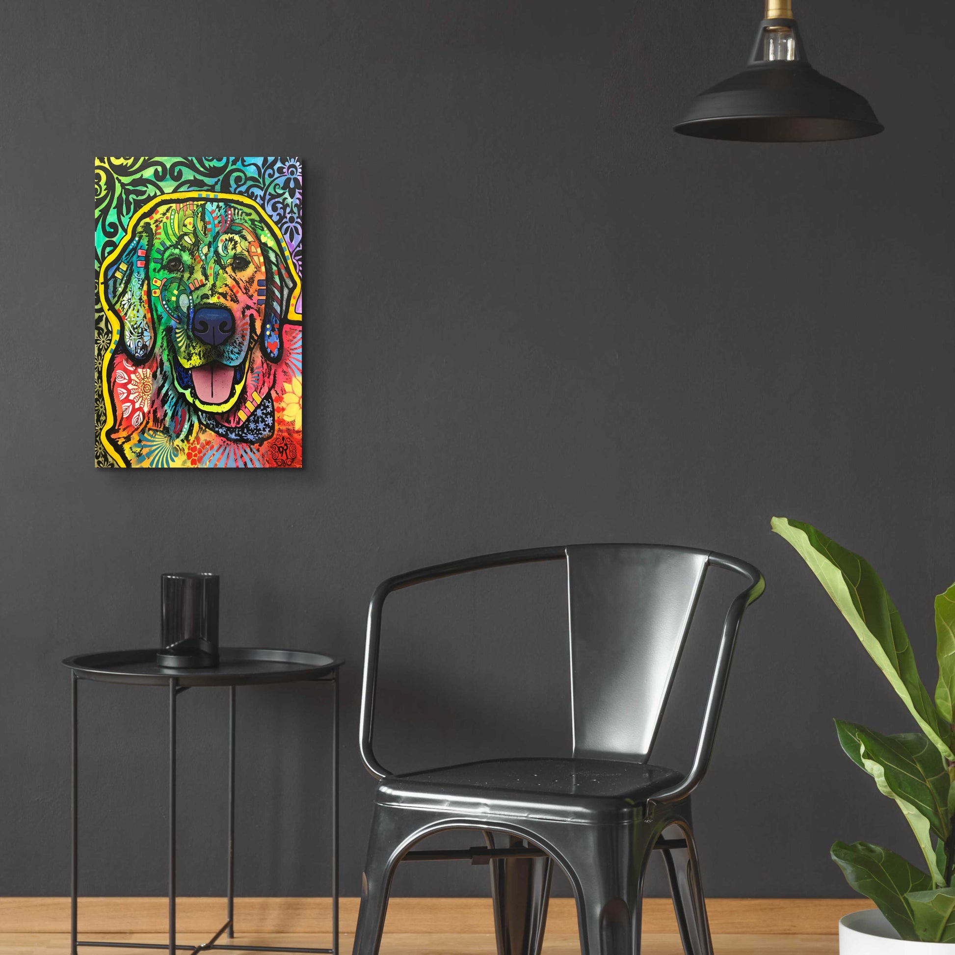 Epic Art 'Mikey ' by Dean Russo, Acrylic Glass Wall Art,16x24