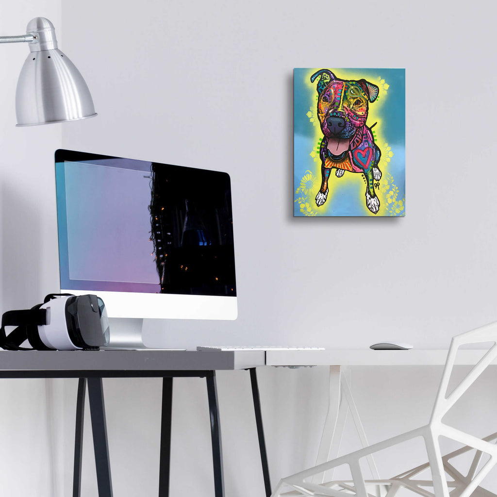 Epic Art 'Ellie' by Dean Russo, Acrylic Glass Wall Art,12x16