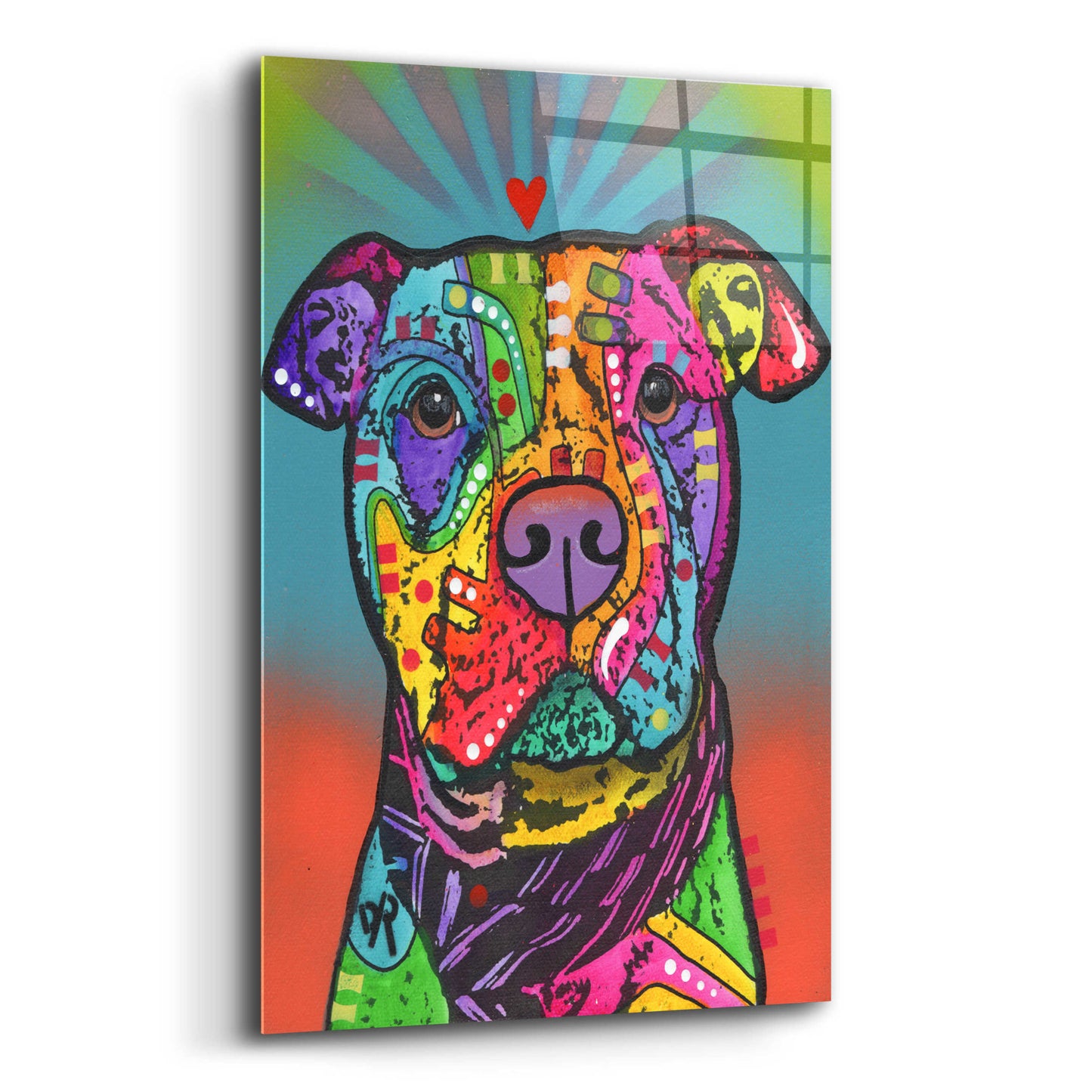 Epic Art 'Jed' by Dean Russo, Acrylic Glass Wall Art,12x16