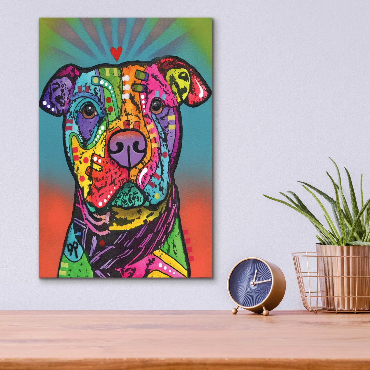 Epic Art 'Jed' by Dean Russo, Acrylic Glass Wall Art,12x16