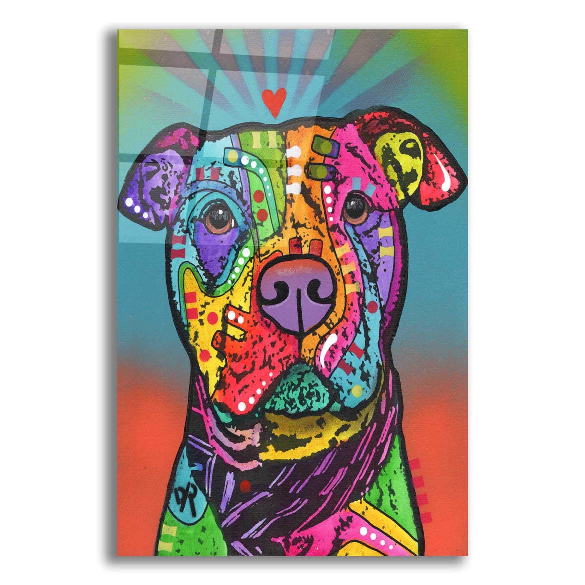 Epic Art 'Jed' by Dean Russo, Acrylic Glass Wall Art,12x16