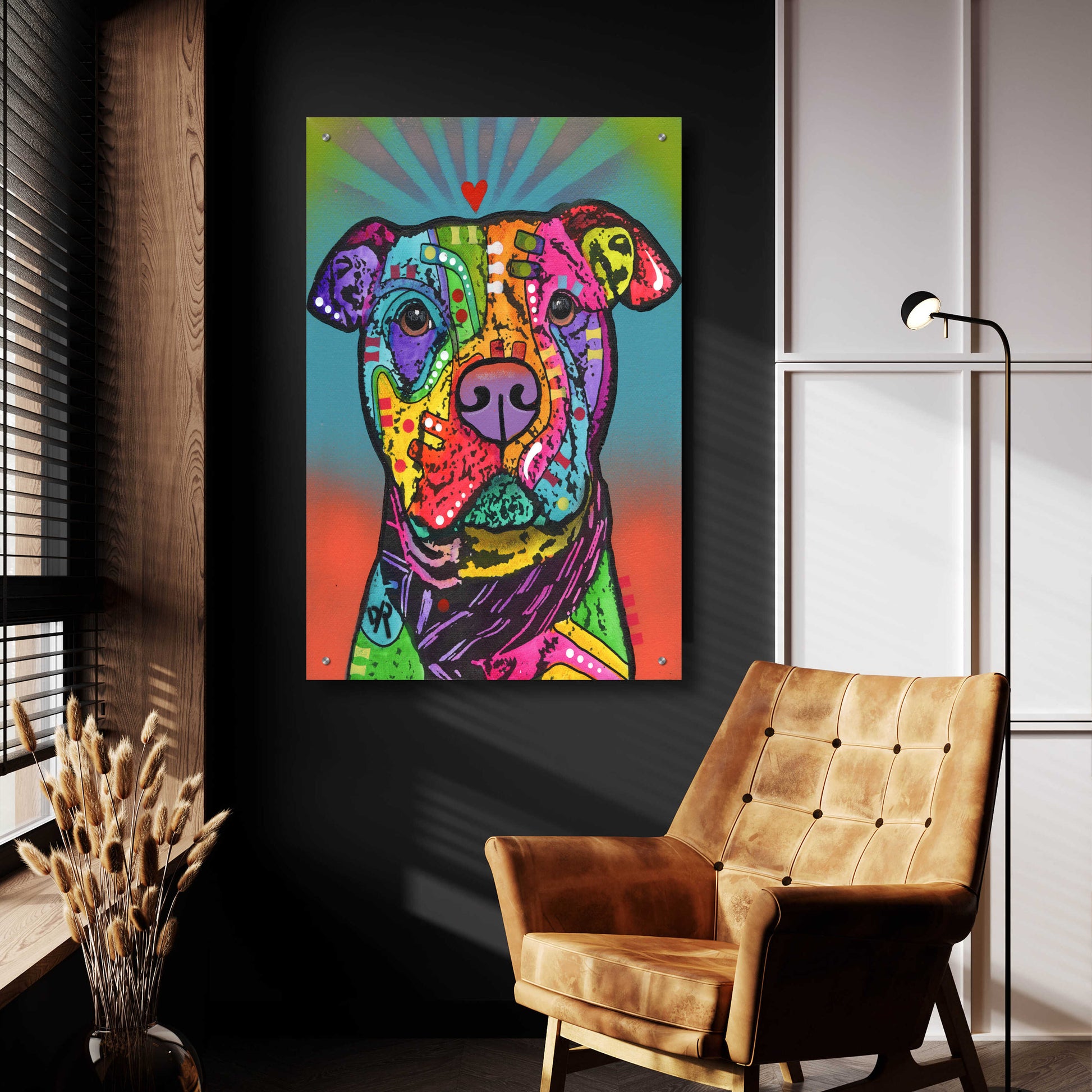 Epic Art 'Jed' by Dean Russo, Acrylic Glass Wall Art,24x36