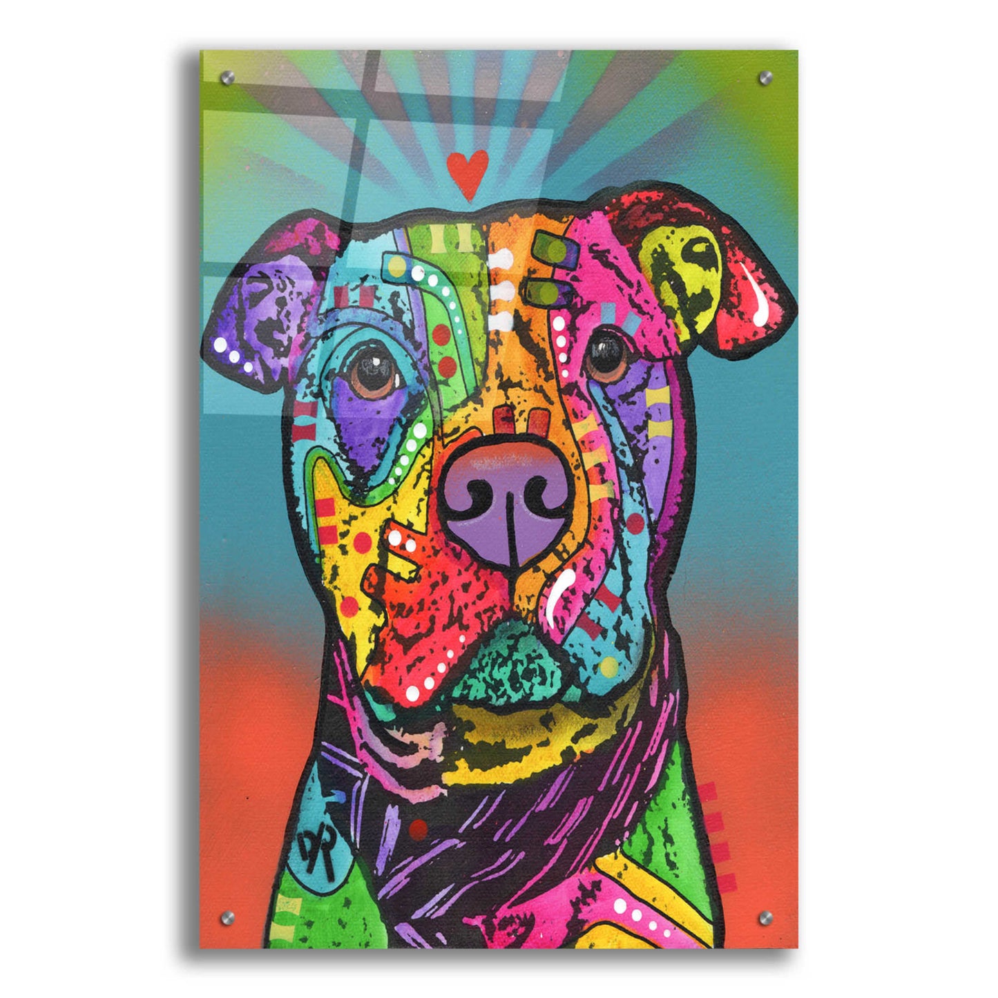 Epic Art 'Jed' by Dean Russo, Acrylic Glass Wall Art,24x36