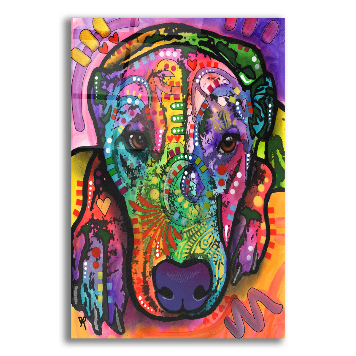 Epic Art 'Kaiah' by Dean Russo, Acrylic Glass Wall Art