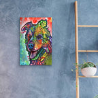 Epic Art 'Molly Rose' by Dean Russo, Acrylic Glass Wall Art,16x24