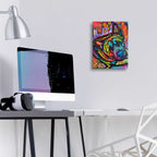 Epic Art 'Oli' by Dean Russo, Acrylic Glass Wall Art,12x16