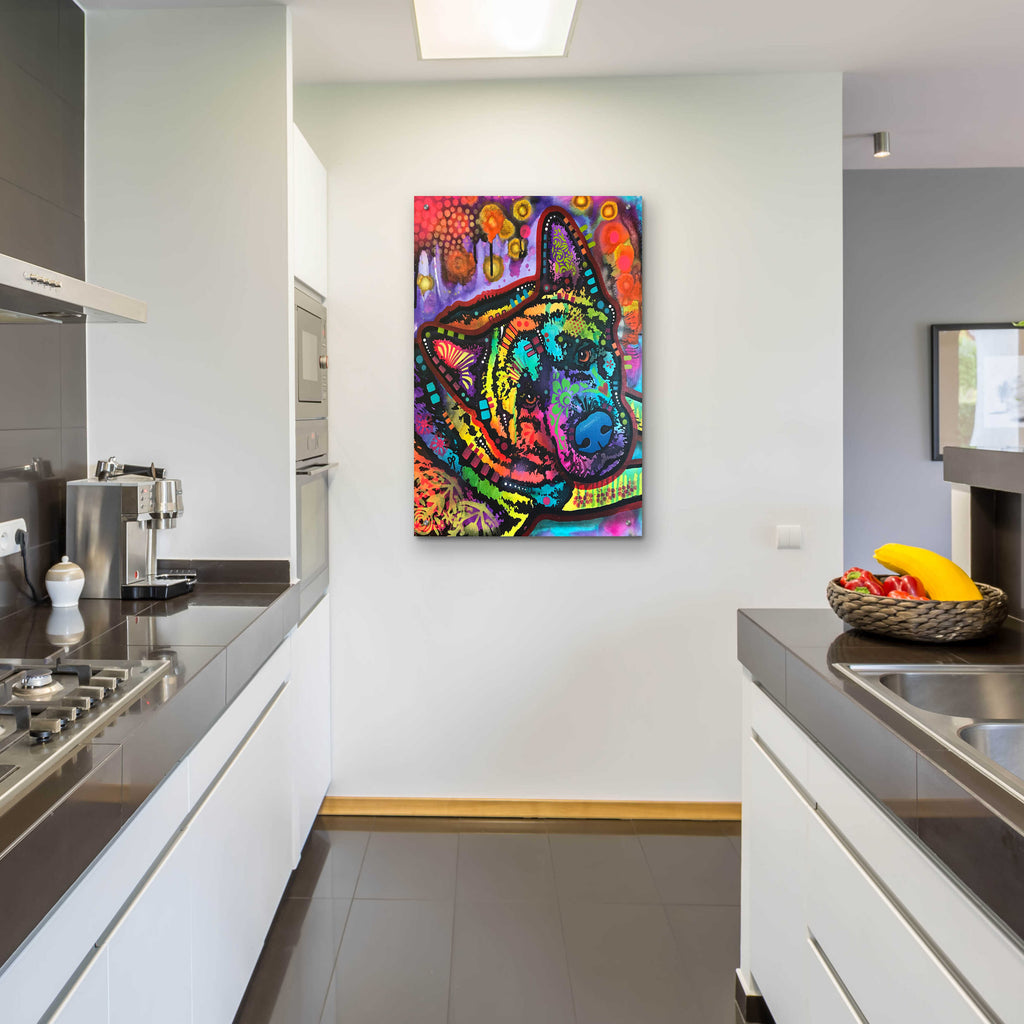Epic Art 'Oli' by Dean Russo, Acrylic Glass Wall Art,24x36