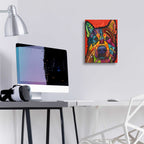 Epic Art 'Pierre' by Dean Russo, Acrylic Glass Wall Art,12x16