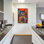Epic Art 'Pierre' by Dean Russo, Acrylic Glass Wall Art,24x36