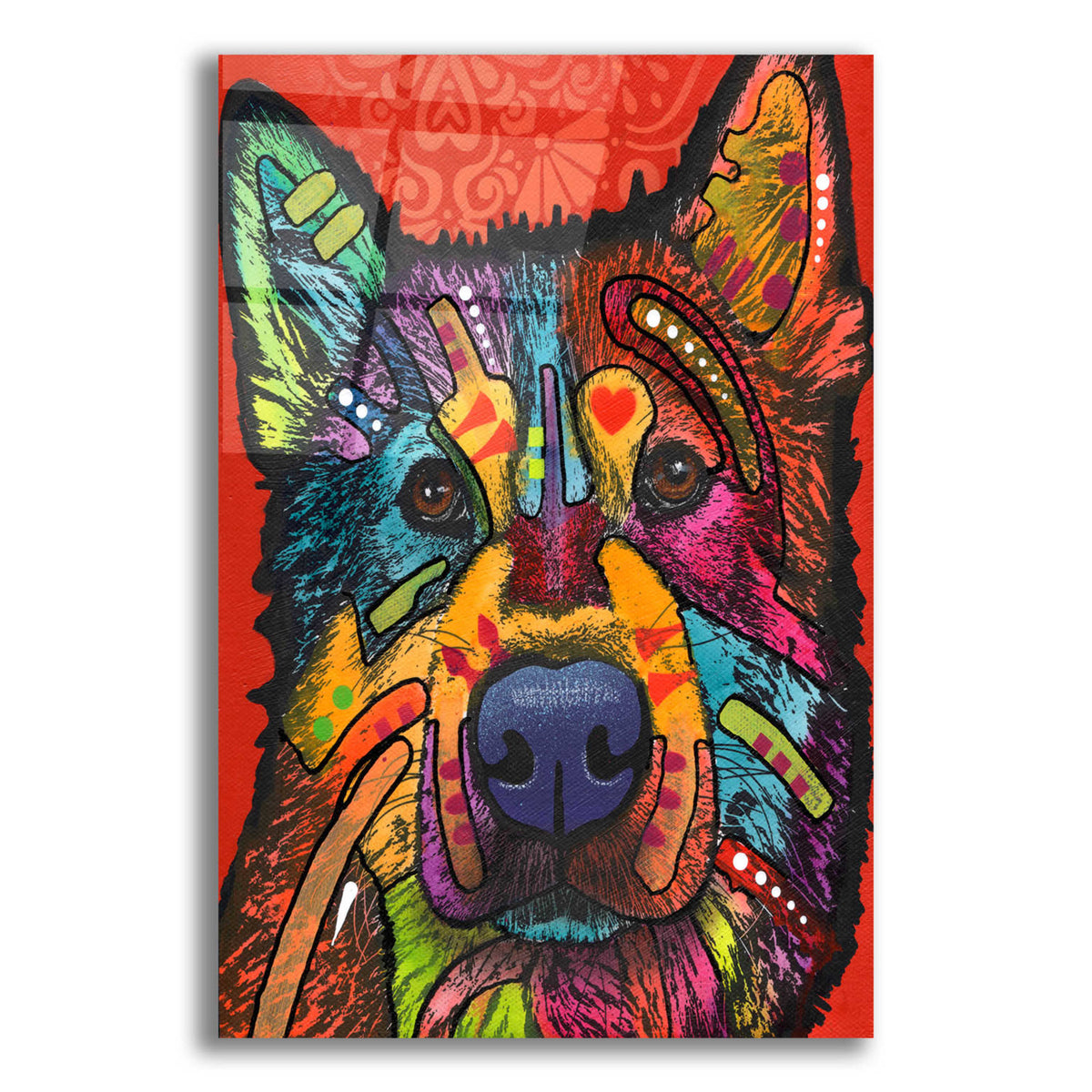 Epic Art 'Pierre' by Dean Russo, Acrylic Glass Wall Art