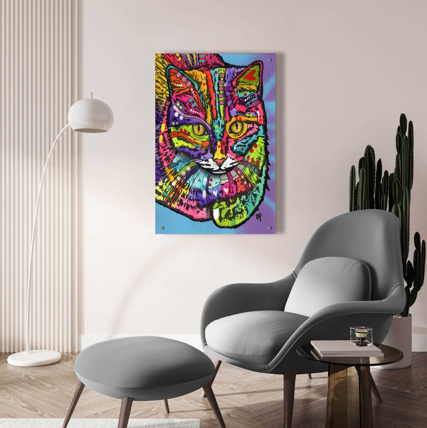 Epic Art 'Sammy' by Dean Russo, Acrylic Glass Wall Art,24x36