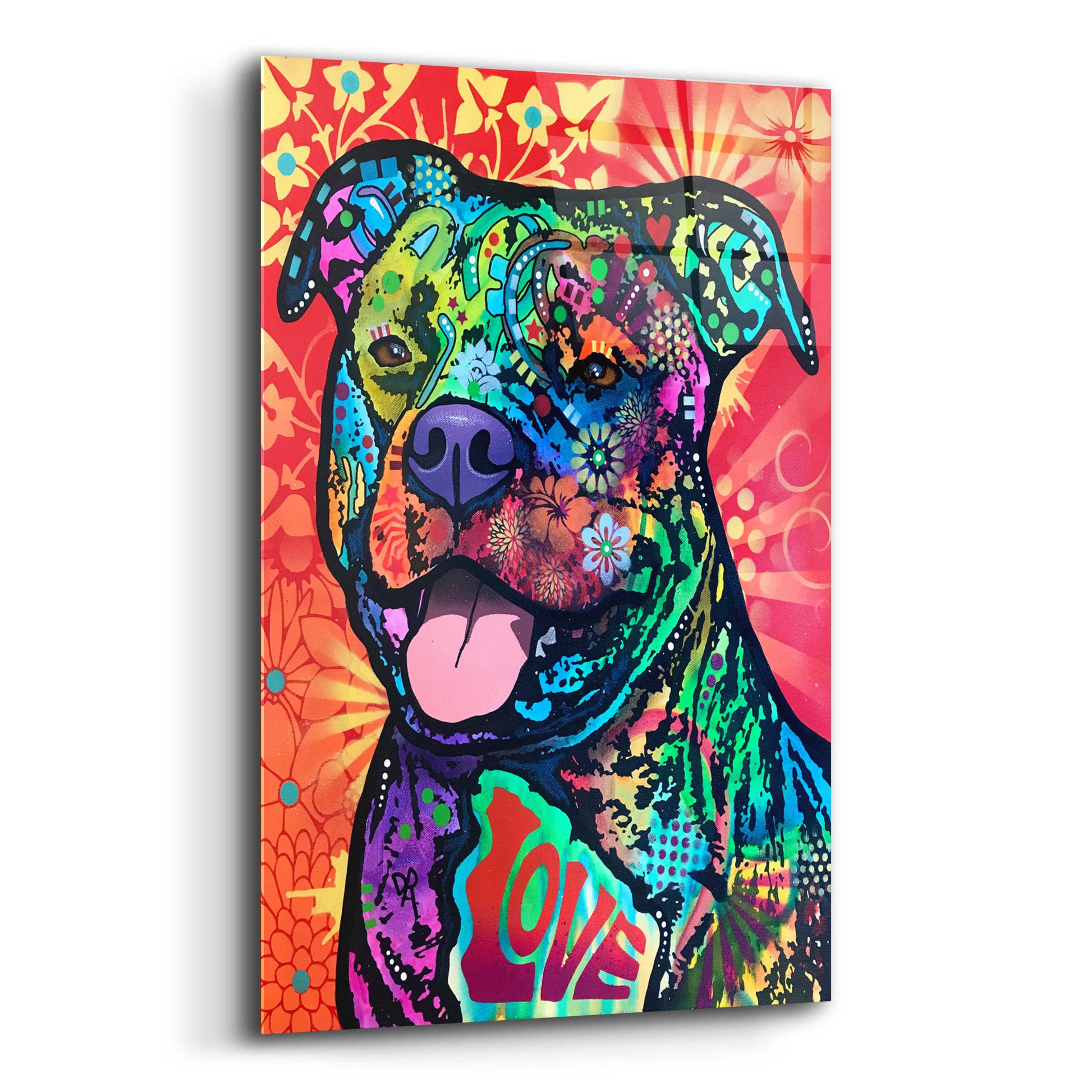 Epic Art 'Sookie' by Dean Russo, Acrylic Glass Wall Art,12x16