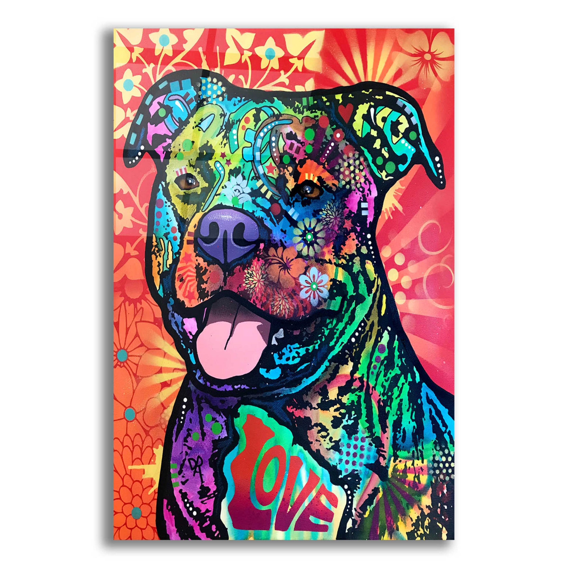 Epic Art 'Sookie' by Dean Russo, Acrylic Glass Wall Art,12x16