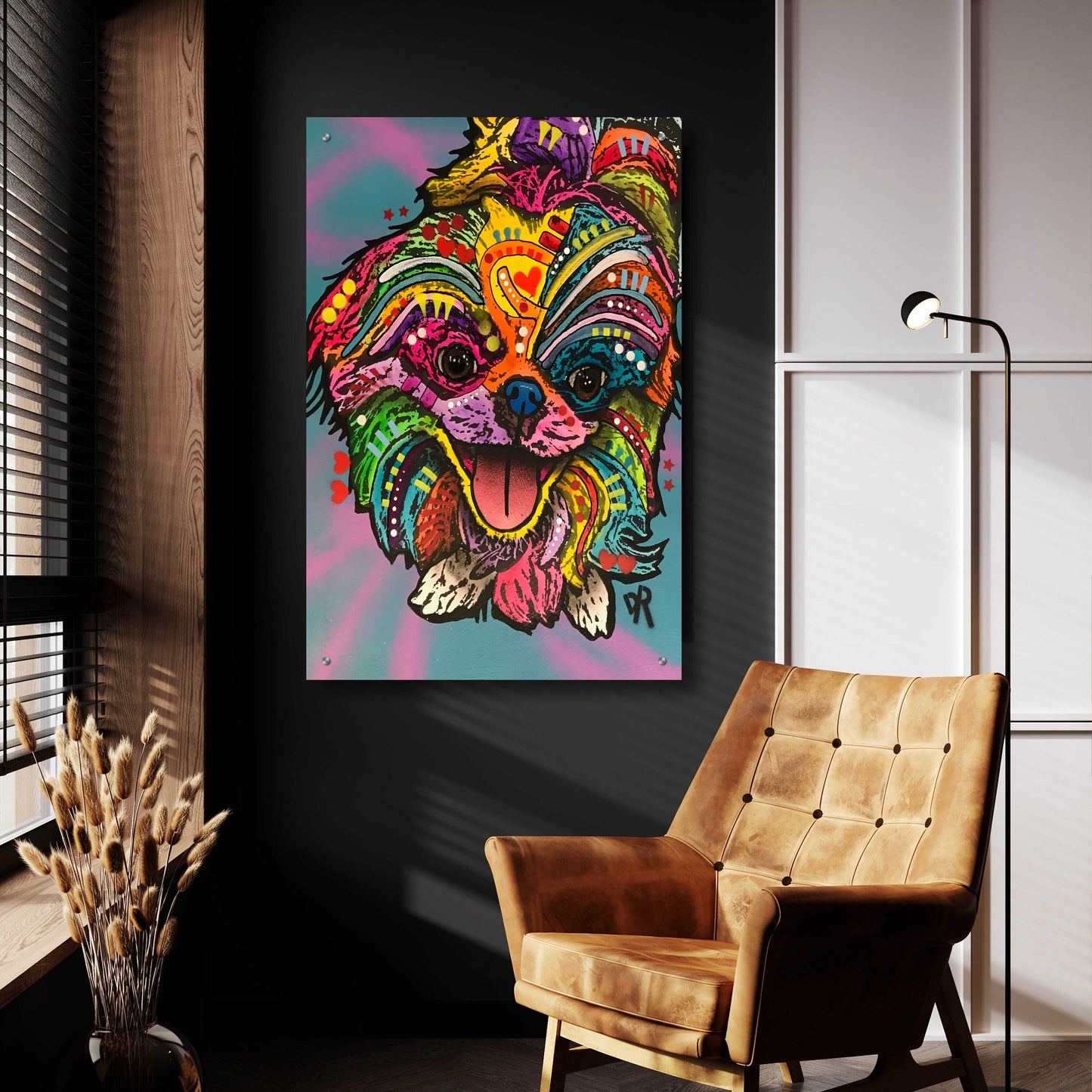 Epic Art 'Molly' by Dean Russo, Acrylic Glass Wall Art,24x36