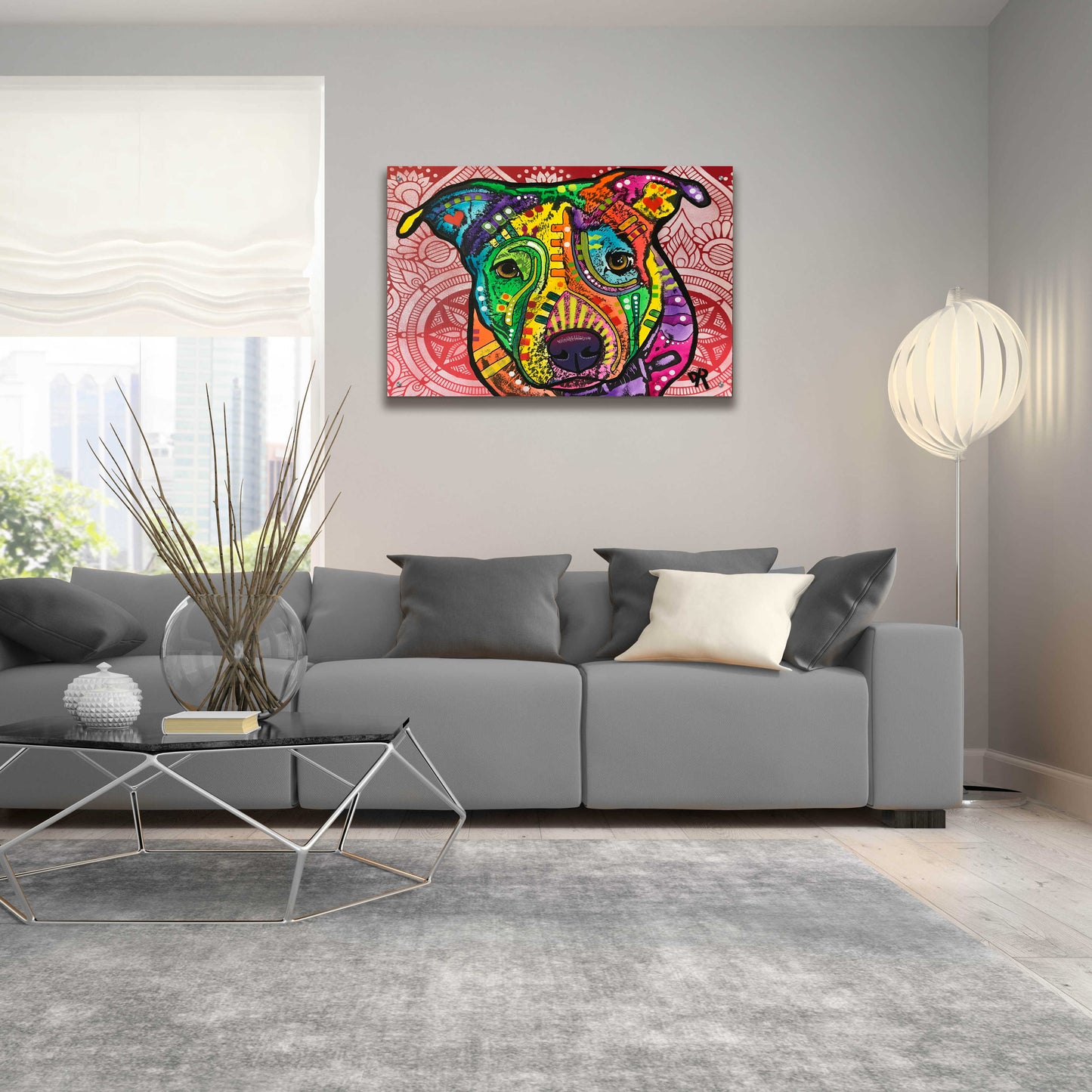 Epic Art 'Eyes are the Window to the Soul' by Dean Russo, Acrylic Glass Wall Art,36x24