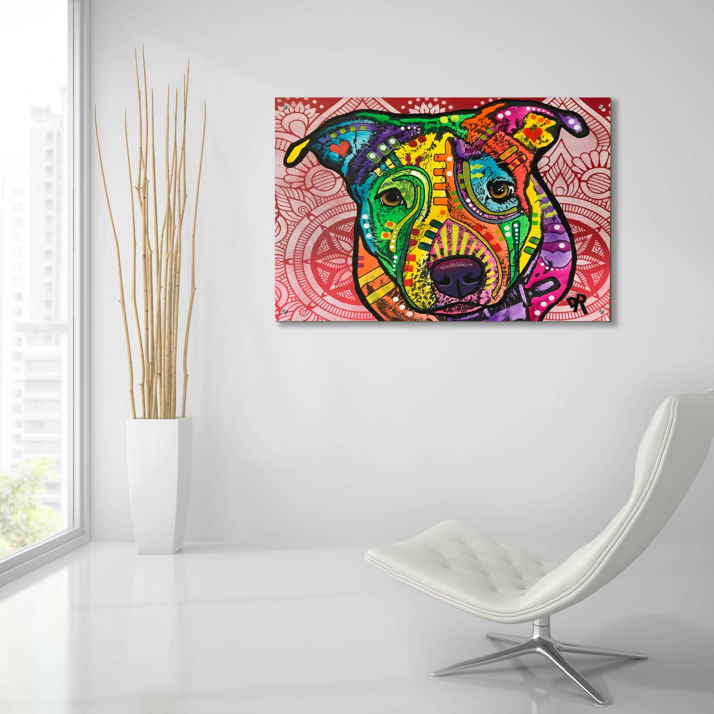 Epic Art 'Eyes are the Window to the Soul' by Dean Russo, Acrylic Glass Wall Art,36x24