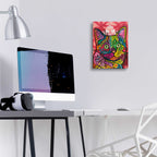 Epic Art 'Gidget' by Dean Russo, Acrylic Glass Wall Art,12x16