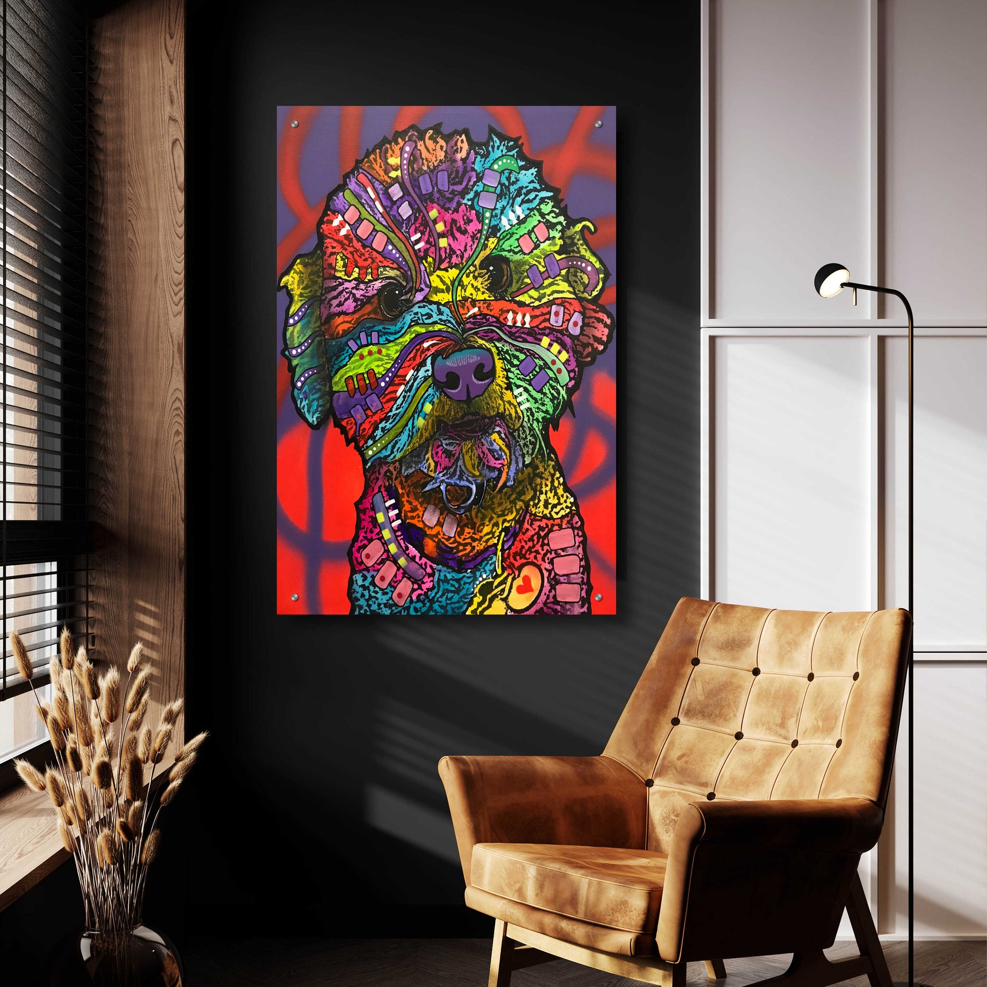 Epic Art 'Wrigley' by Dean Russo, Acrylic Glass Wall Art,24x36