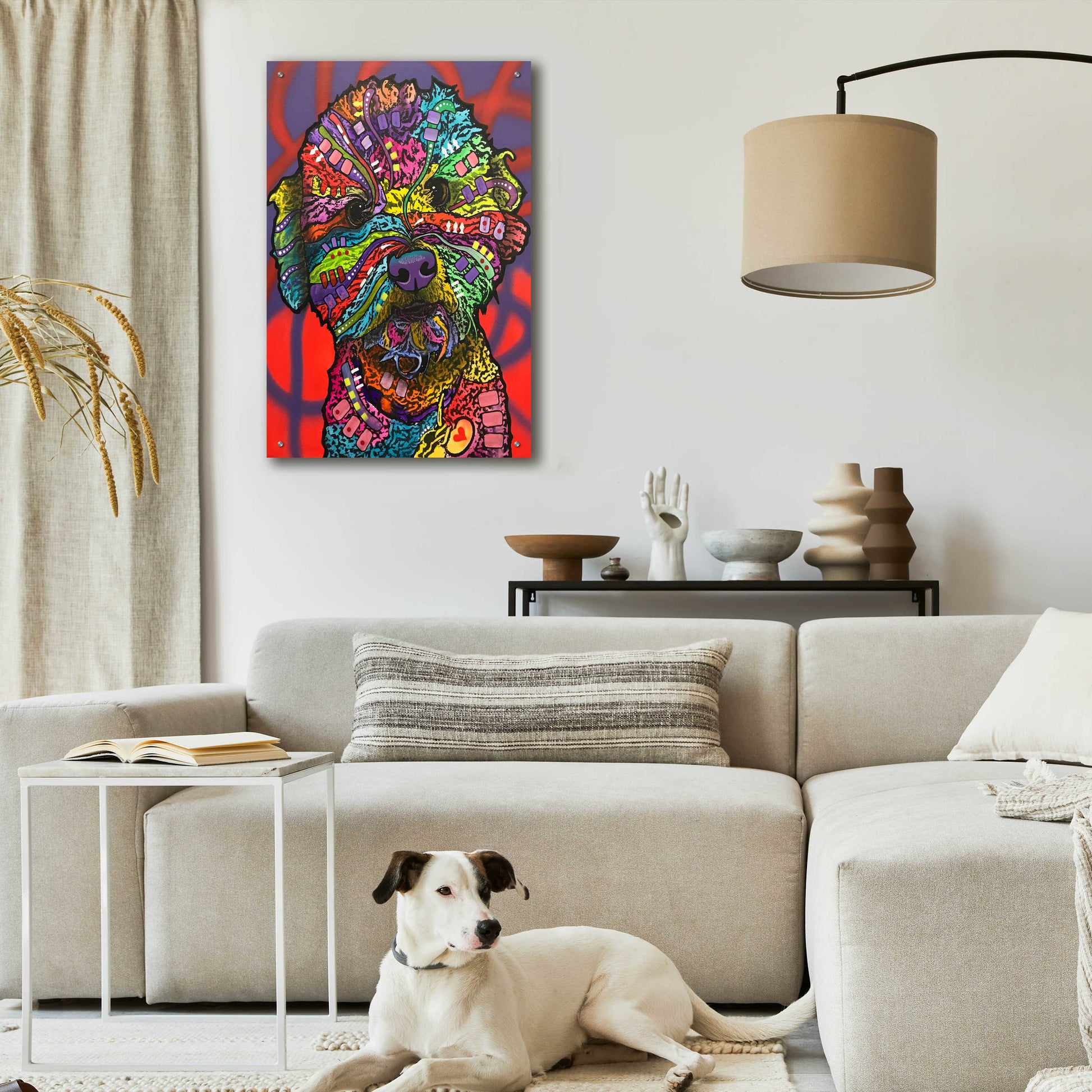 Epic Art 'Wrigley' by Dean Russo, Acrylic Glass Wall Art,24x36