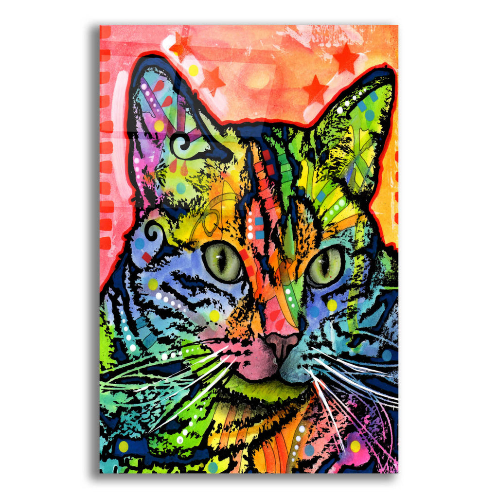 Epic Art 'CAT' by Dean Russo, Acrylic Glass Wall Art