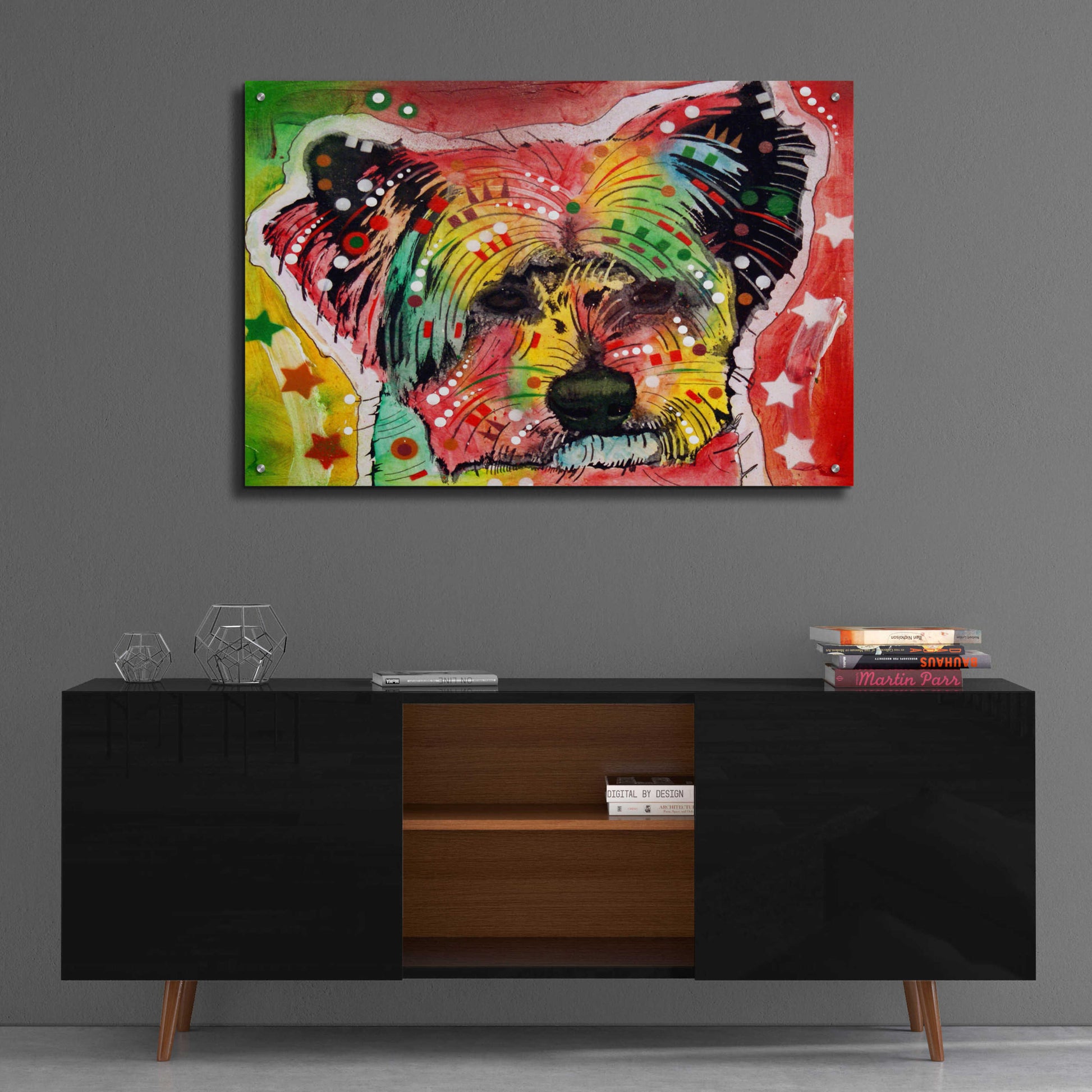 Epic Art 'Earthy York' by Dean Russo, Acrylic Glass Wall Art,36x24