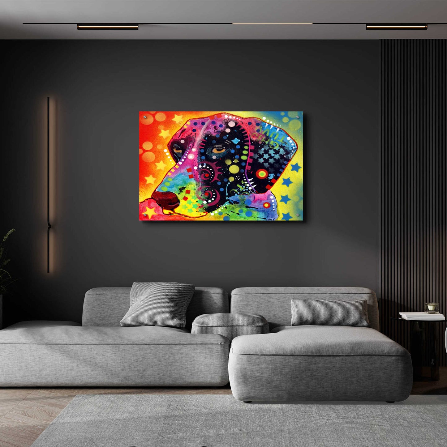 Epic Art 'GSP2' by Dean Russo, Acrylic Glass Wall Art,36x24