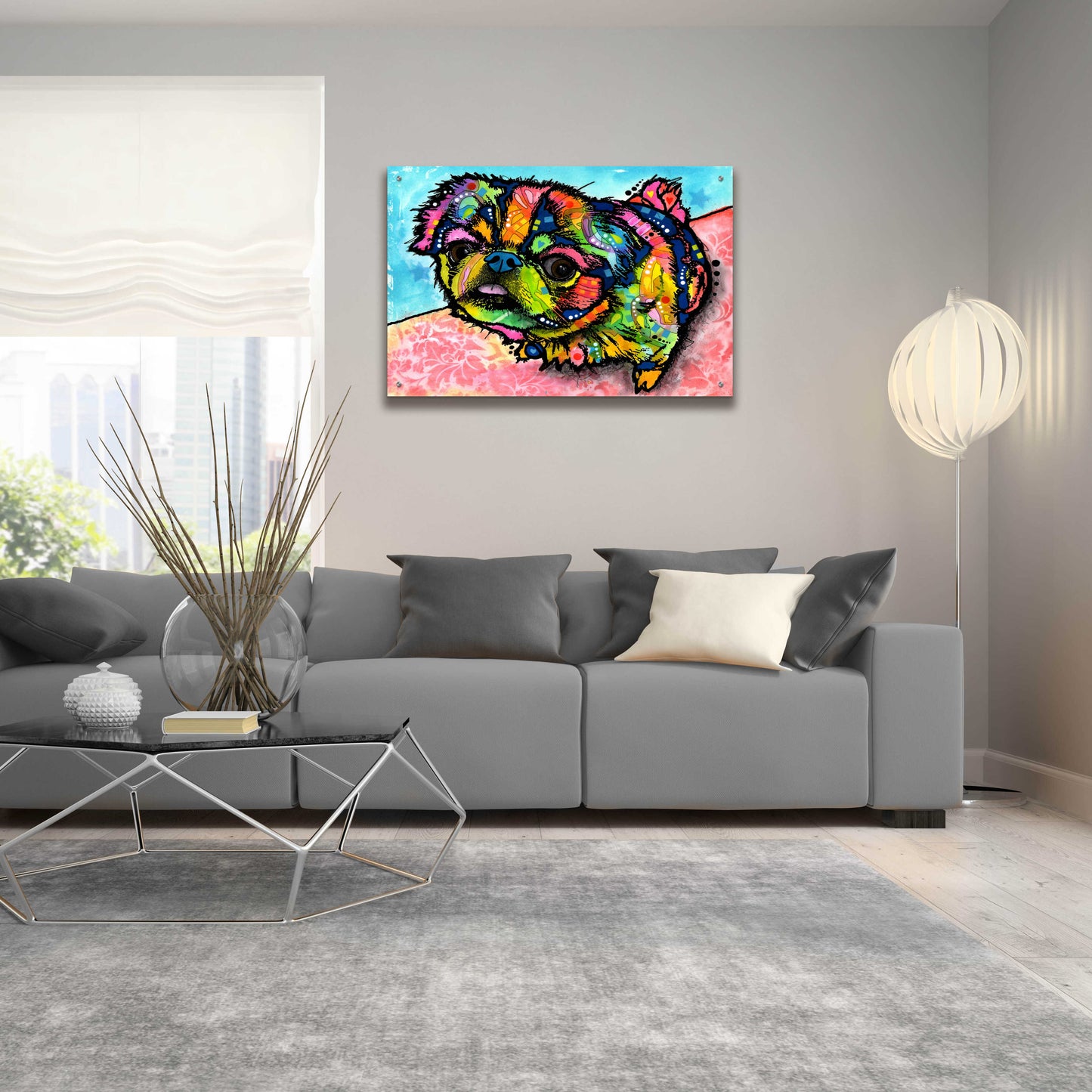 Epic Art 'Missey' by Dean Russo, Acrylic Glass Wall Art,36x24