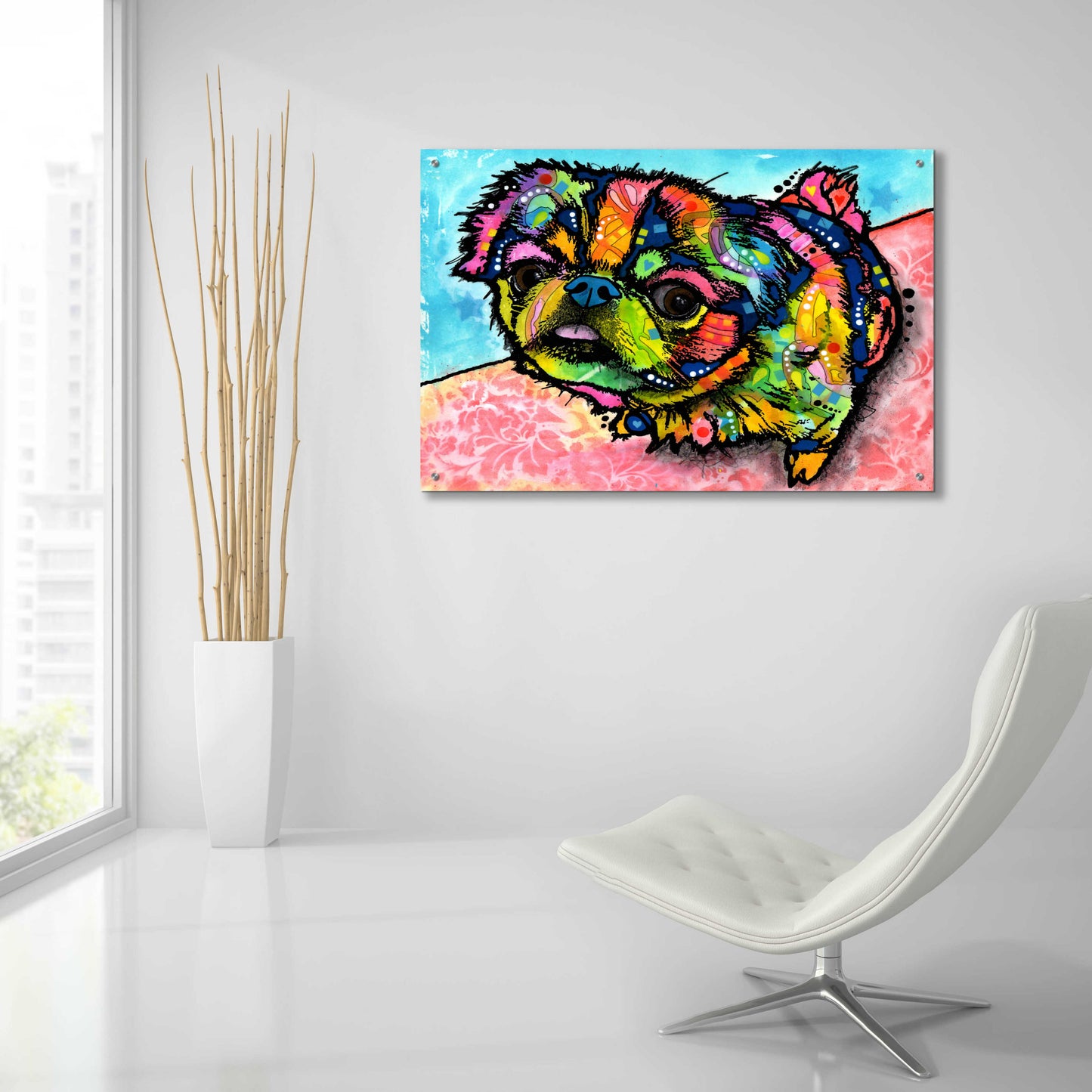 Epic Art 'Missey' by Dean Russo, Acrylic Glass Wall Art,36x24