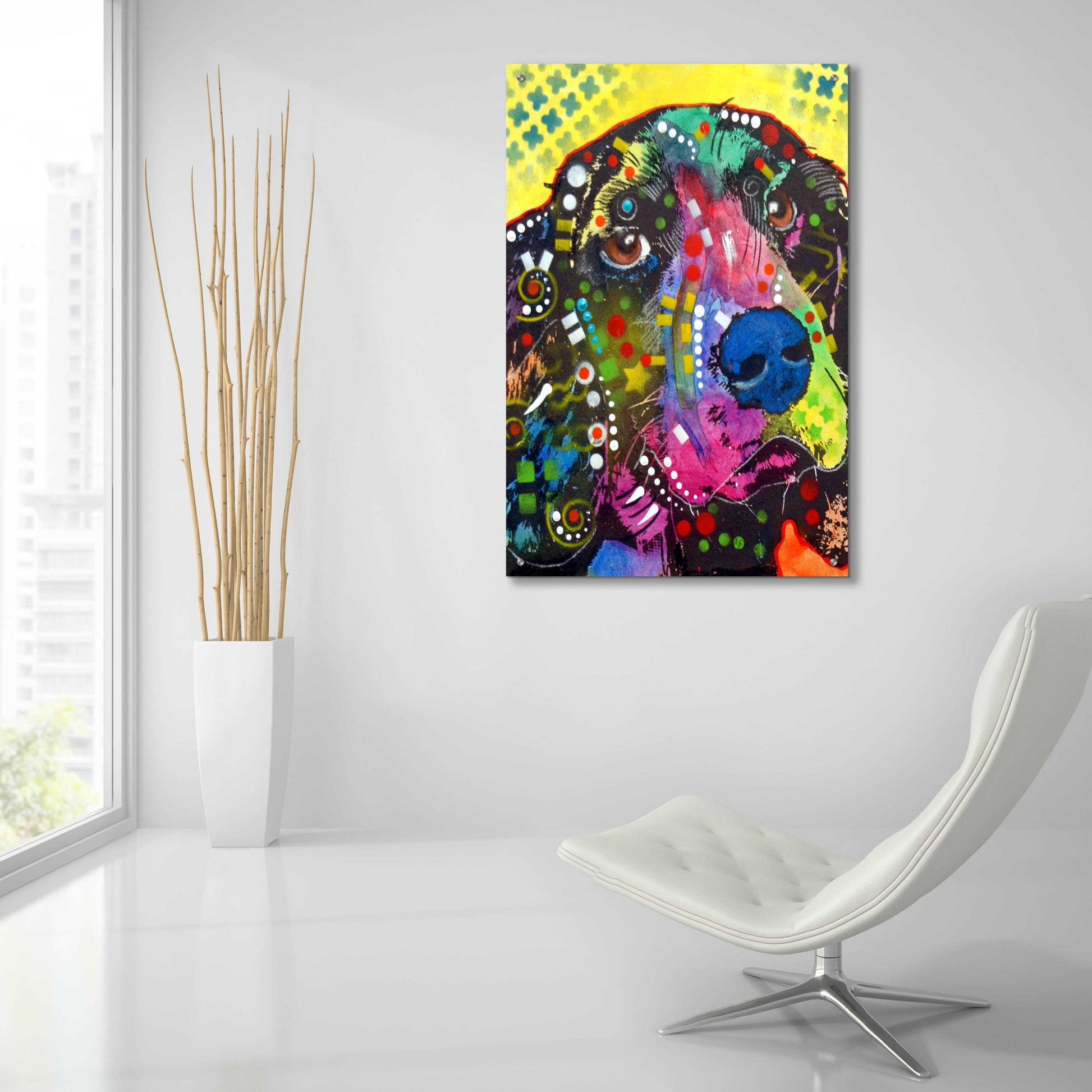 Epic Art 'Springer' by Dean Russo, Acrylic Glass Wall Art,24x36