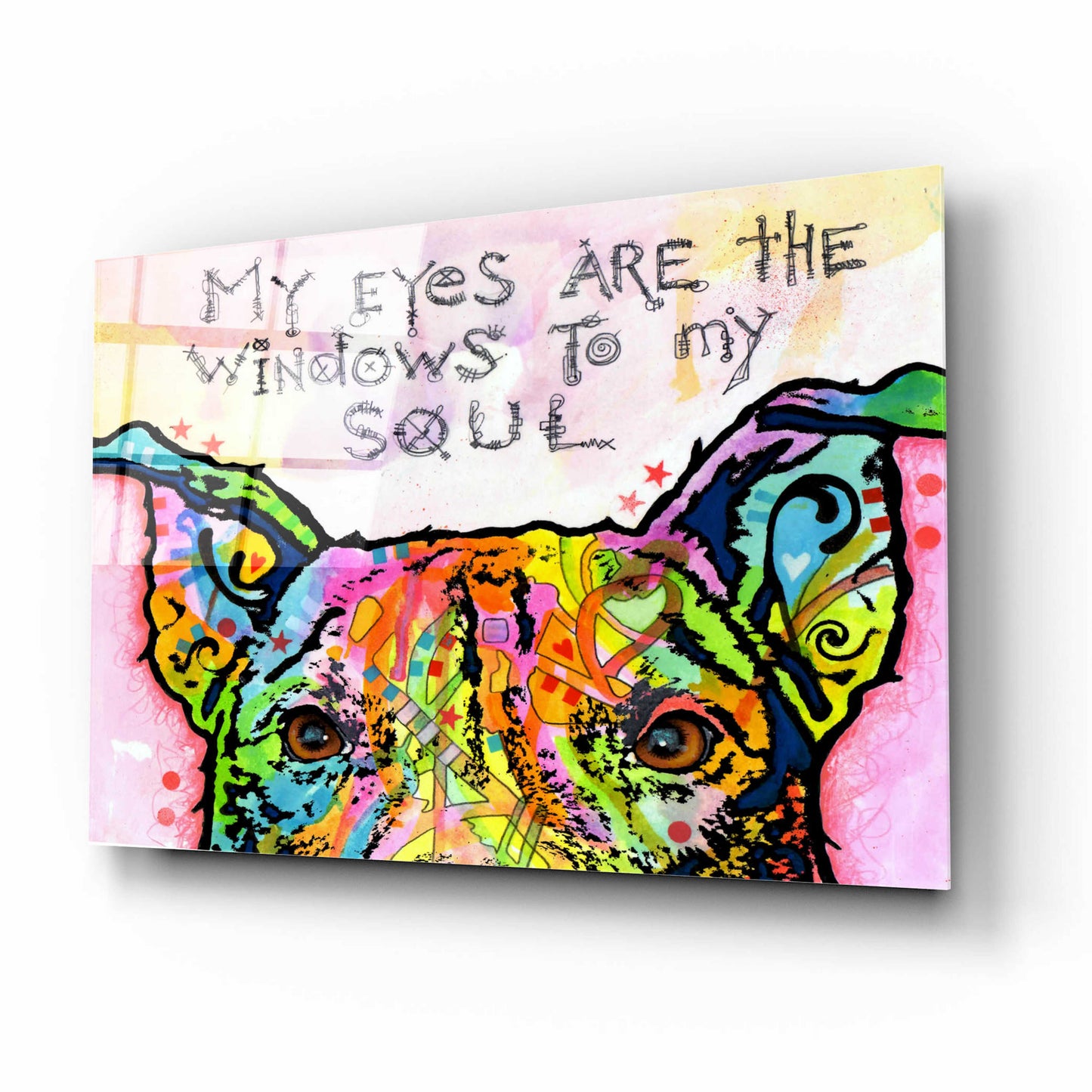 Epic Art 'Windows To My Soul' by Dean Russo, Acrylic Glass Wall Art,16x12