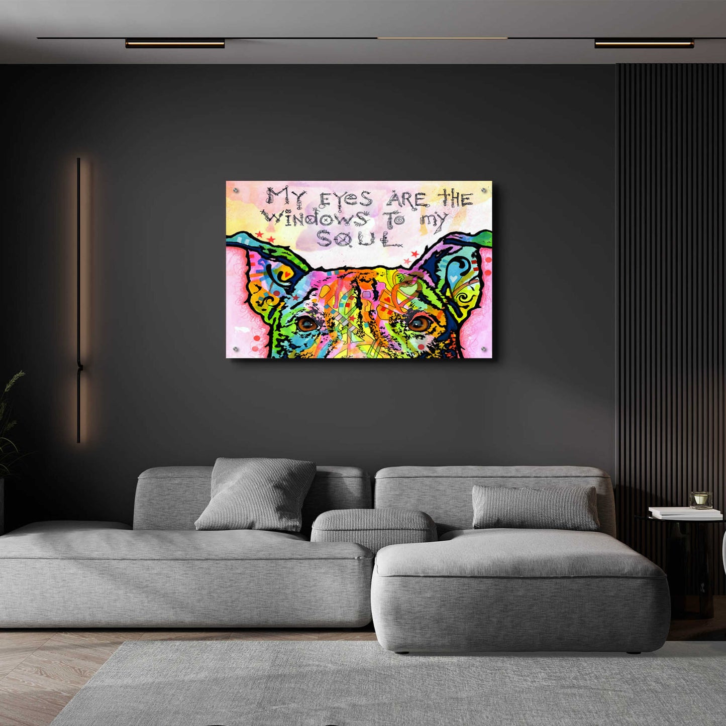 Epic Art 'Windows To My Soul' by Dean Russo, Acrylic Glass Wall Art,36x24