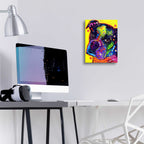Epic Art 'Young Boxer 121609' by Dean Russo, Acrylic Glass Wall Art,12x16