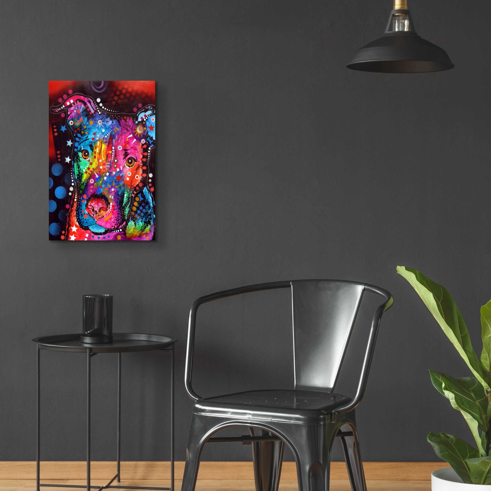 Epic Art 'Young Bull 120610' by Dean Russo, Acrylic Glass Wall Art,16x24