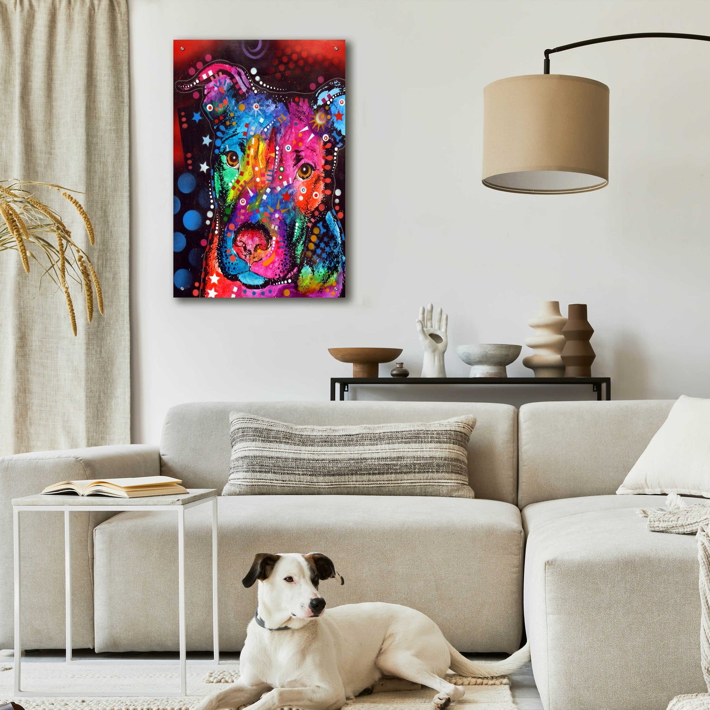 Epic Art 'Young Bull 120610' by Dean Russo, Acrylic Glass Wall Art,24x36