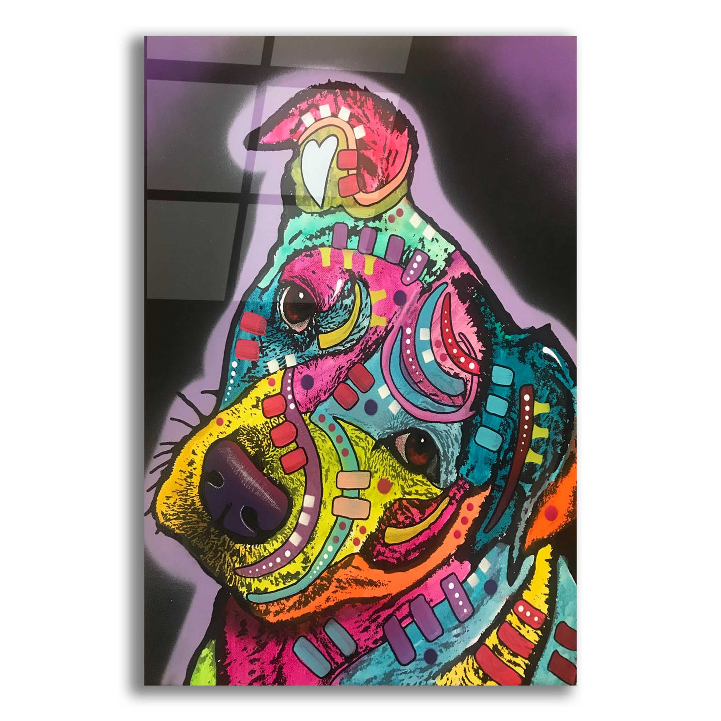 Epic Art 'Duck' by Dean Russo, Acrylic Glass Wall Art,12x16