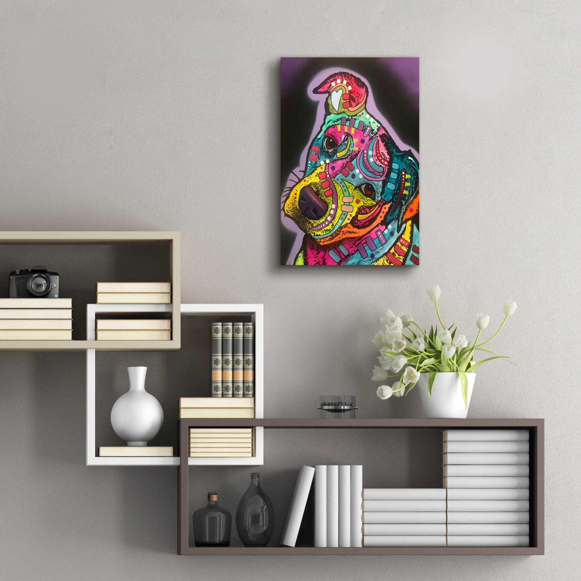 Epic Art 'Duck' by Dean Russo, Acrylic Glass Wall Art,16x24