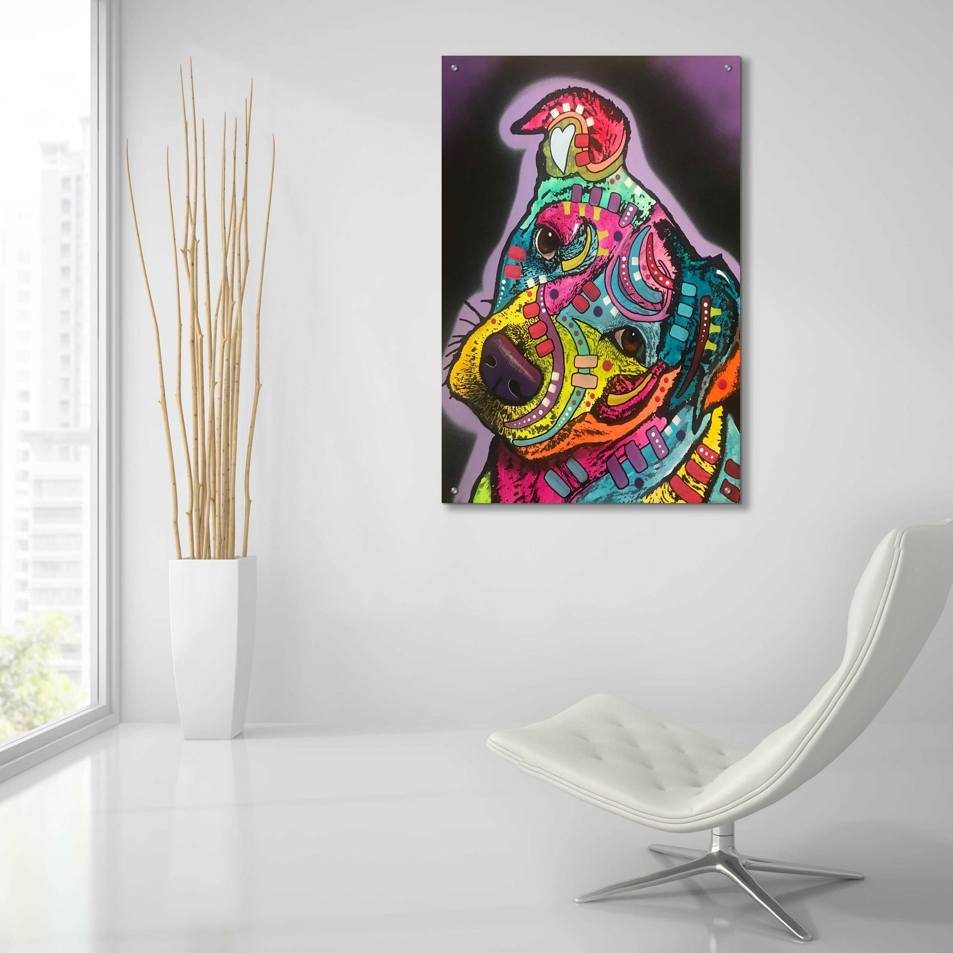 Epic Art 'Duck' by Dean Russo, Acrylic Glass Wall Art,24x36