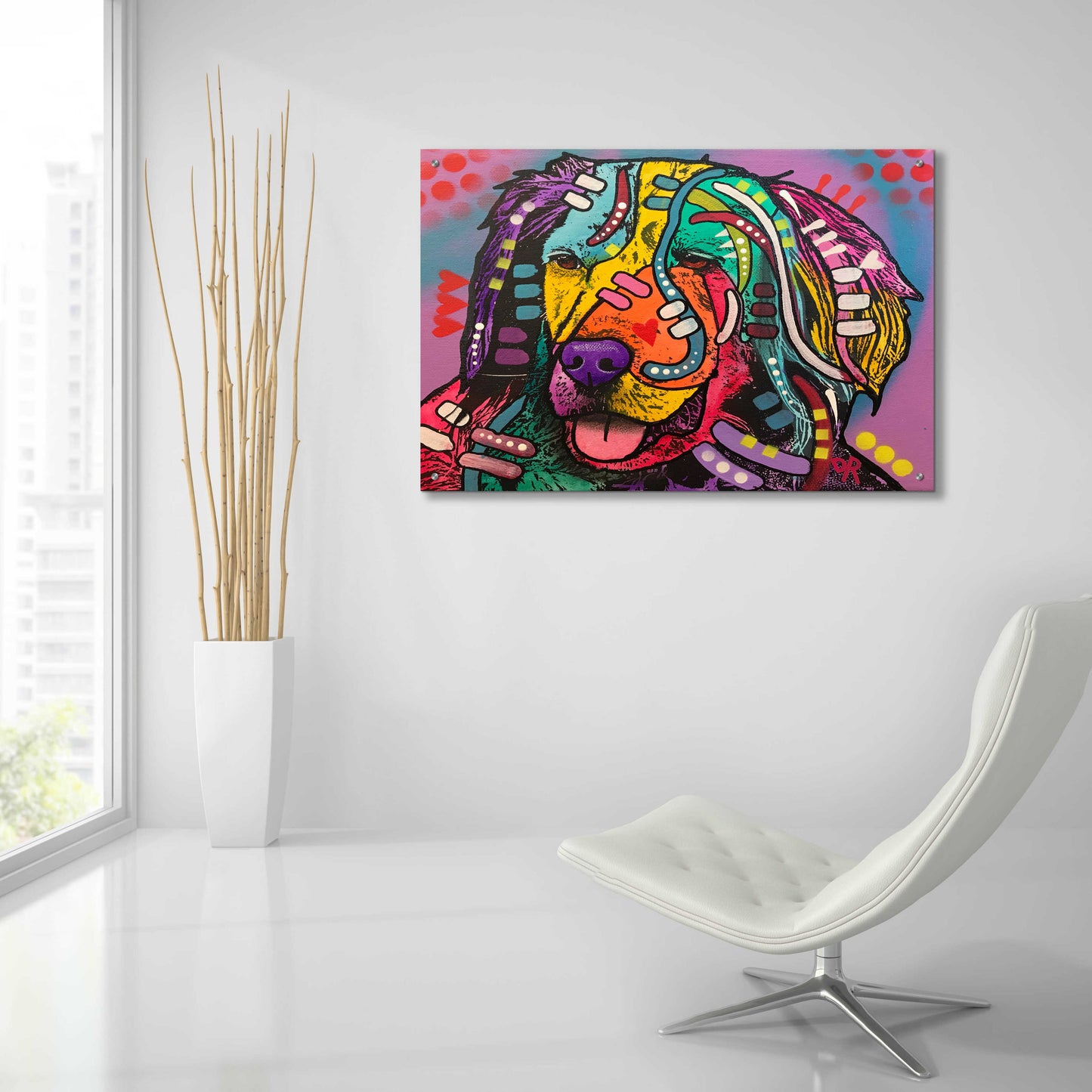 Epic Art 'Nugget' by Dean Russo, Acrylic Glass Wall Art,36x24